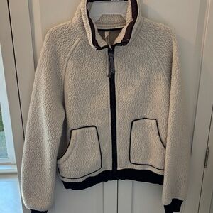 FP Movement by Free People Cream and Black Jacket